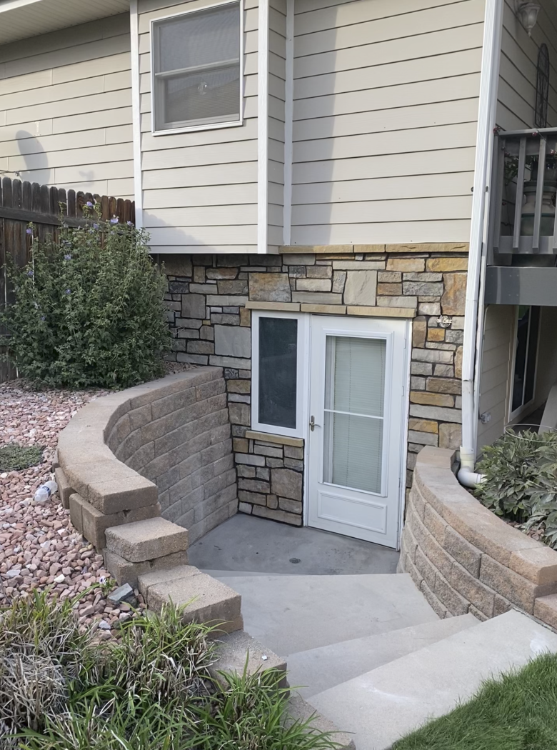 Custom brick wall built in Cheyenne Wyoming by F Masonry